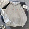  Women New Fashion Vintage Casual Punk Letter Hip Hop Hooded 