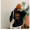 Women's Spring and Autumn New Fashion Splicing Pullover Solid Sweatshirt