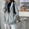 Korean Version Loose Thin Long-sleeved Hooded Sun Protection Solid Coat