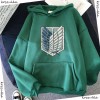 Women Anime Hoodie Attack on Titan Hoodied Long Sleeve Streetwear 