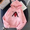 Men/Women Japanese Anime Manga Kawaii Hunter X Hunter Hoodies  Short Sleeve Sweatshirt 