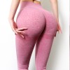 Women Fitness Ankle Knee Length Leggings High Waist Short Leggings Workout Pants 