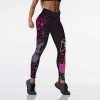 Qickitout 12%spandex Sexy High Waist Elasticity Women Digital Printed Leggings 