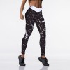 Qickitout 12%spandex Sexy High Waist Elasticity Women Digital Printed Leggings 
