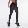 Qickitout 12%spandex Sexy High Waist Elasticity Women Digital Printed Leggings 