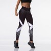Qickitout 12%spandex Sexy High Waist Elasticity Women Digital Printed Leggings 