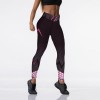 Qickitout 12%spandex Sexy High Waist Elasticity Women Digital Printed Leggings 