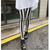 Graffiti Floral Patterned  Leggins For Women Leggings Houndstooth Elastic Design Vintage Leggins 