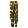 Women 6 Color Camo Cargo Pants High Waist Hip Hop Trousers  Camouflage Long Pants