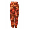 Women 6 Color Camo Cargo Pants High Waist Hip Hop Trousers  Camouflage Long Pants