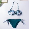 Women Sexy Solid Color Bikini Swimwear Bandeau Biquini Swimsuit Bathing Suit