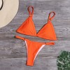 New Summer Women Solid Bikini Set Low Waist Swimwear Brazilian Bathing Suit 