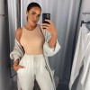 Women Sleeveless Bodysuit Top O Neck Streetwear Bodysuits Off Shoulder Suit Clothes