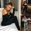 Women Jumpsuits Long Sleeve Off Shoulder Bodycon Playsuit Party Jumpsuit Trousers 