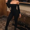 Women Jumpsuits Long Sleeve Off Shoulder Bodycon Playsuit Party Jumpsuit Trousers 