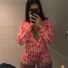 Sexy Bodysuit Women Floral Long Sleeve Bandage Bodysuit Romper Leotard Sleepwear