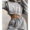 Winter Fashion Outfits for Women Tracksuit Hoodies Casual 2 Piece Set Sweatsuits