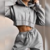 Winter Fashion Outfits for Women Tracksuit Hoodies Casual 2 Piece Set Sweatsuits