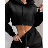 Winter Fashion Outfits for Women Tracksuit Hoodies Casual 2 Piece Set Sweatsuits