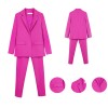 Women Business Interview Suit Set Uniform Smil Blazer Pencil Pant Office Lady suit