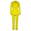 Women Set Long Sleeve Blazer Pants Suit Office Tracksuit Two Piece Set Fitness Outfits