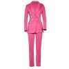 Women Set Long Sleeve Blazer Pants Suit Office Tracksuit Two Piece Set Fitness Outfits