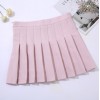 Women Pleat Skirt Preppy Style Plaid Skirts Mini Cute Uniforms Jupe Kawaii Skirt Saia Faldas