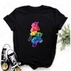 Women Plus Size Tops Graphic Tees Lips Kawaii T-shirt Clothes Girl Mouse T Shirt 