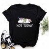 Women Plus Size Tops Graphic Tees Lips Kawaii T-shirt Clothes Girl Mouse T Shirt 