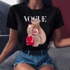 Women Tshirt New Vogue Tshirt  Graphic Tee Cute T-shirt 