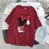 Disney Cartoon Mickey Tshirt Tops Oversized Women T-shirts Hip Hop Streetwear