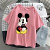 Disney Cartoon Mickey Tshirt Tops Oversized Women T-shirts Hip Hop Streetwear