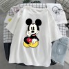 Disney Cartoon Mickey Tshirt Tops Oversized Women T-shirts Hip Hop Streetwear