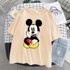 Disney Cartoon Mickey Tshirt Tops Oversized Women T-shirts Hip Hop Streetwear