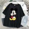 Disney Cartoon Mickey Tshirt Tops Oversized Women T-shirts Hip Hop Streetwear