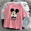 Disney Cartoon Mickey Tshirt Tops Oversized Women T-shirts Hip Hop Streetwear