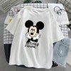 Disney Cartoon Mickey Tshirt Tops Oversized Women T-shirts Hip Hop Streetwear