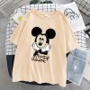 Disney Cartoon Mickey Tshirt Tops Oversized Women T-shirts Hip Hop Streetwear