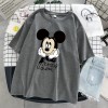 Disney Cartoon Mickey Tshirt Tops Oversized Women T-shirts Hip Hop Streetwear