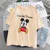 Disney Cartoon Mickey Tshirt Tops Oversized Women T-shirts Hip Hop Streetwear