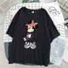 Disney Cartoon Mickey Tshirt Tops Oversized Women T-shirts Hip Hop Streetwear