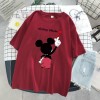 Disney Cartoon Mickey Tshirt Tops Oversized Women T-shirts Hip Hop Streetwear