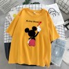 Disney Cartoon Mickey Tshirt Tops Oversized Women T-shirts Hip Hop Streetwear