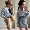 Women Blouse Long Sleeve Tops Blouses Vintage Shirts Blusas Roupa Feminina Tops