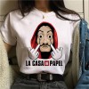 Money Heist Tees TV Series T Shirt Women T Short Sleeve House of Paper Funny Female T-Shirt 