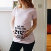 Baby Loading Printed Pregnant T Shirt Maternity Short Sleeve Shirt New Mom Tshirts