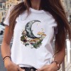 Women Graphic Star Printing Casual Aesthetic Tops Tees T-Shirt