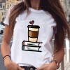 Women Graphic Star Printing Casual Aesthetic Tops Tees T-Shirt