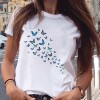 Women Graphic Star Printing Casual Aesthetic Tops Tees T-Shirt