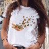 Women Graphic Star Printing Casual Aesthetic Tops Tees T-Shirt